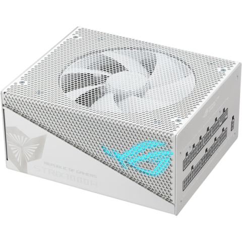 Блок питания 1000W ASUS ROG STRIX Gold Aura White Edition (ROG-STRIX-1000G-AURA-WHITE-GAMING)