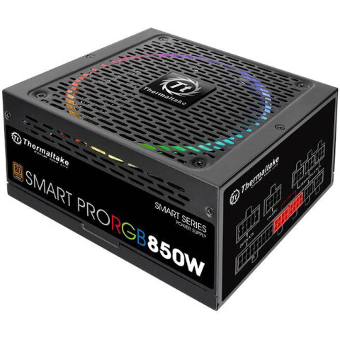 Блок питания 850W Thermaltake Smart Pro RGB (PS-SPR-0850FPCBEU-R)