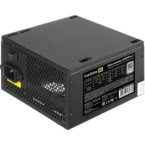 Блок питания 1000W ExeGate 1000PPH-LT-OEM (EX292146RUS-OEM)