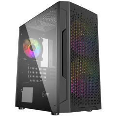 Корпус Powercase Mistral Micro Z3B Mesh LED Black_2
