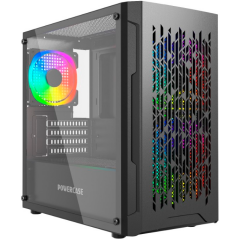 Корпус Powercase Mistral Micro D3B ARGB Black_0