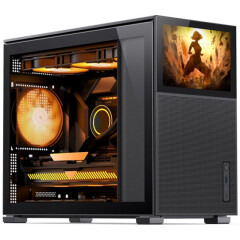 Корпус Lamptron DMS363MB Monitor Case Black_3