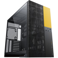 Корпус Geometric Future Model 5 Vent Black/Yellow_1