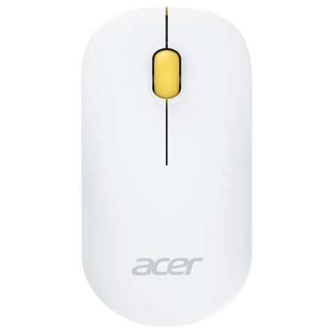 Мышь Acer OMR200 White/Yellow