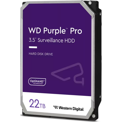 Жёсткий диск 22Tb SATA-III WD Purple Pro (WD221PURP)