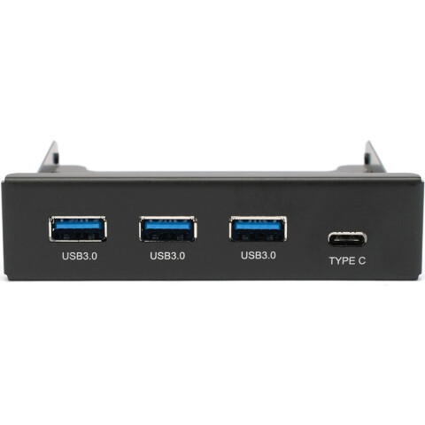 Планка в корпус Gembird FP3.5-USB3-3A1C