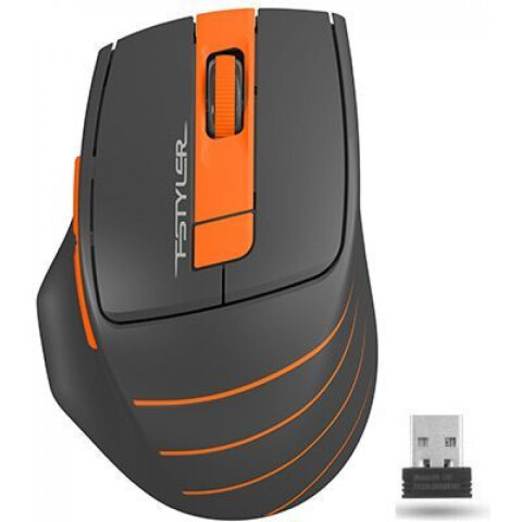 Мышь A4Tech Fstyler FG30 Grey/Orange