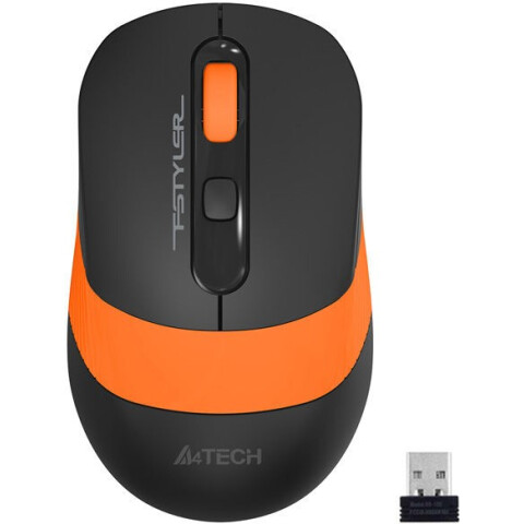 Мышь A4Tech Fstyler FG10S Black/Orange