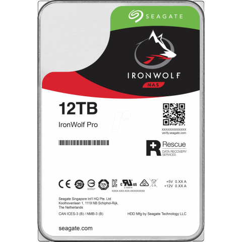 Жёсткий диск 12Tb SATA-III Seagate IronWolf Pro (ST12000NE0008)