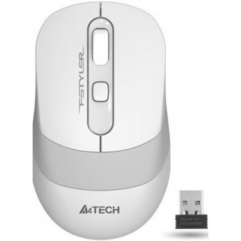 Мышь A4Tech Fstyler FG10 White/Grey