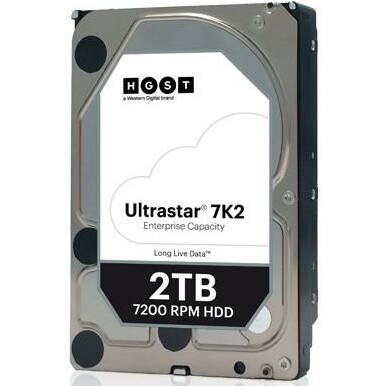 Жёсткий диск 2Tb SATA-III WD (HGST) Ultrastar 7K2 (1W10002)