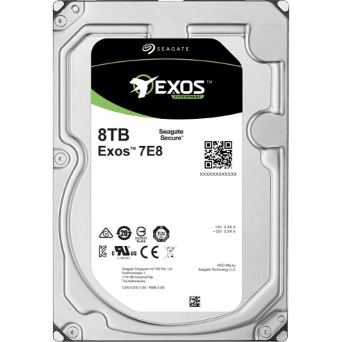 Жёсткий диск 8Tb SATA-III Seagate Exos 7E8 (ST8000NM000A)