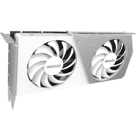 Видеокарта NVIDIA GeForce RTX 4060 Ti INNO3D Twin X2 OC White 16Gb (N406T2-16D6X-178055W)