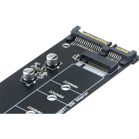 Переходник M.2 - SATA Gembird EE18-M2S3PCB-02