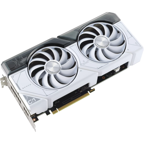 Видеокарта NVIDIA GeForce RTX 4070 Super ASUS 12Gb OC (DUAL-RTX4070S-O12G-WHITE)