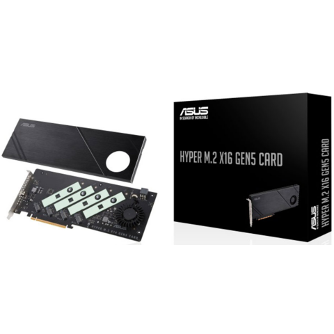 Переходник PCI-E - M.2 ASUS Hyper M.2 X16 Gen5 Card