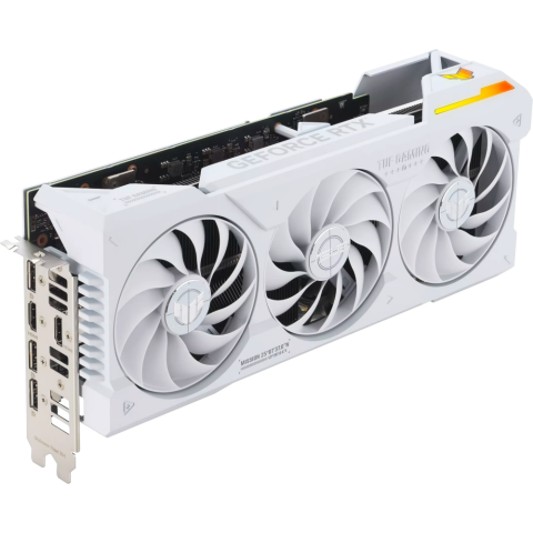 Видеокарта NVIDIA GeForce RTX 4070 Ti Super ASUS OC 16Gb (TUF-RTX4070TIS-O16G-BTF-WHITE)