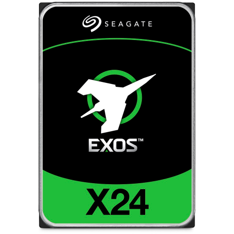 Жёсткий диск 24Tb SATA-III Seagate Exos X24 (ST24000NM002H)