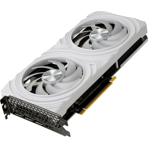 Видеокарта NVIDIA GeForce RTX 4060 Ti Palit Dual White 8Gb (NE6406T019P1-1048L)