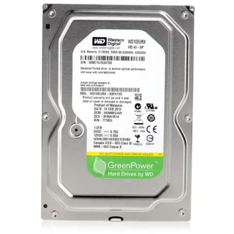 Жёсткий диск 1Tb SATA-III WD AV-GP (WD10EURX)