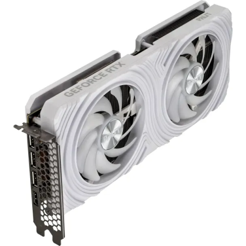 Видеокарта NVIDIA GeForce RTX 4070 Palit White OC 12Gb (NE64070S19K9-1048L)