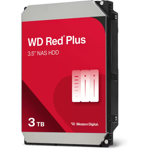 Жёсткий диск 3Tb SATA-III WD Red Plus (WD30EFPX)