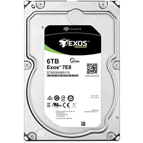 Жёсткий диск 6Tb SATA-III Seagate Exos 7E8 (ST6000NM0115)