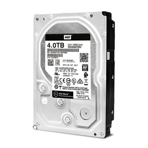 Жёсткий диск 4Tb SATA-III WD Black (WD4005FZBX)