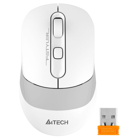 Мышь A4Tech Fstyler FB10C White/Grey