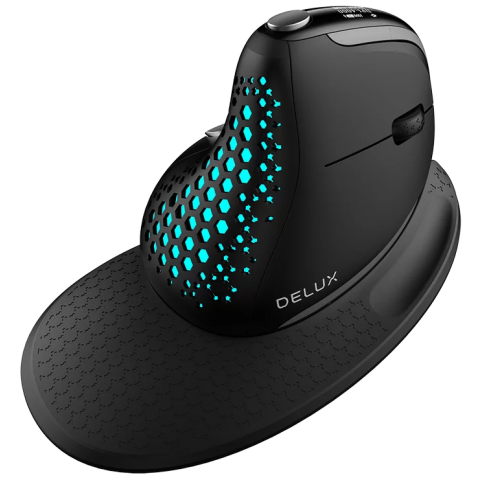 Мышь Delux M618XSD Black