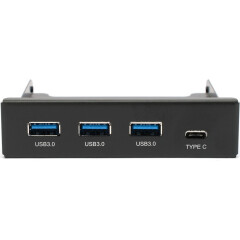 Планка в корпус Gembird FP3.5-USB3-3A1C_5