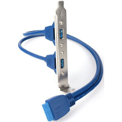 Планка портов Gembird CC-USB3-RECEPTACLE_1