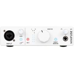 Звуковая карта Arturia MiniFuse 1 White_0