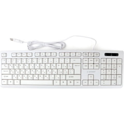 Клавиатура Gembird KB-8355U White