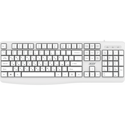 Клавиатура Acer OKW301 White