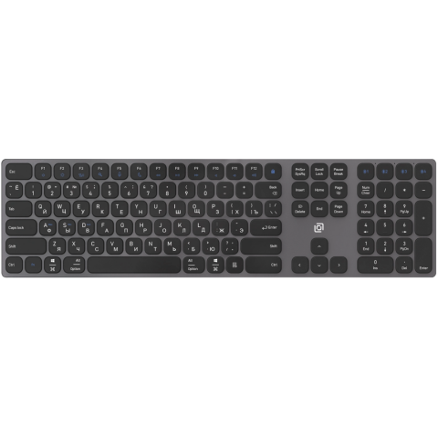 Клавиатура Oklick K867W Grey/Black