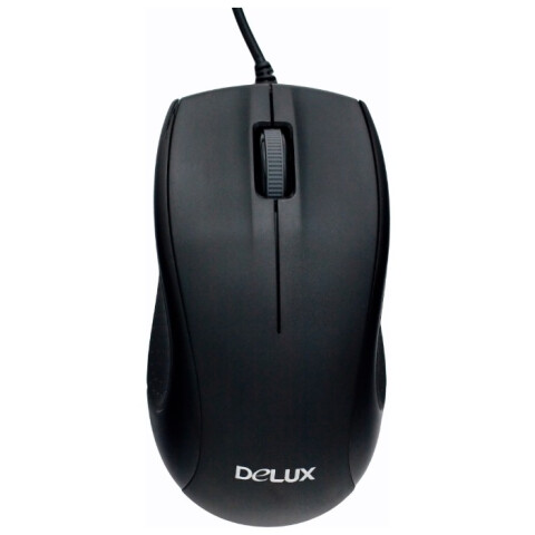 Мышь Delux DLM-375 Black USB