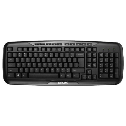 Клавиатура Delux K6200 Black