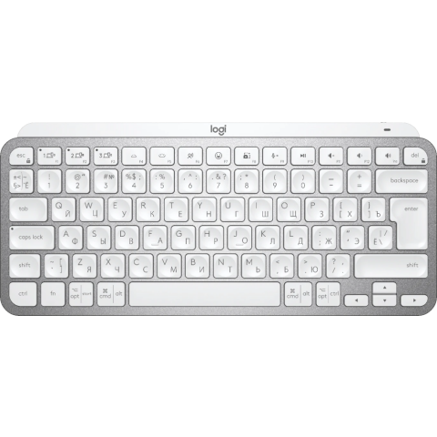 Клавиатура Logitech MX Keys Mini Pale Gray (920-010502)