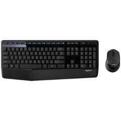 Клавиатура + мышь Logitech Wireless Combo MK345 Black (920-008534)_1