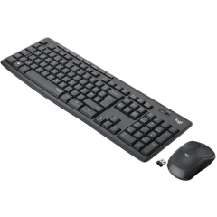 Клавиатура + мышь Logitech MK295 Silent Wireless Combo Graphite (920-009807)_0