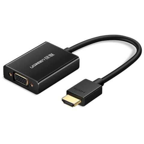 Переходник HDMI (M) - VGA (F) + audio, UGREEN MM102