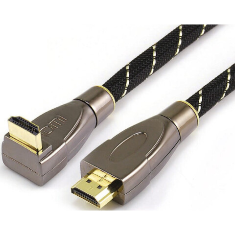 Кабель HDMI - HDMI, 1м, Wize WAVC-HDMIRA-1M