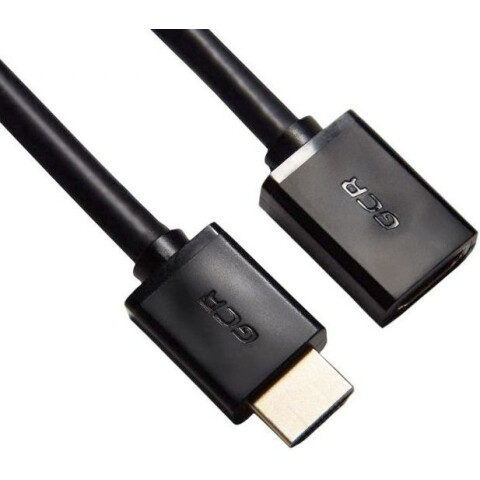 Кабель удлинительный HDMI - HDMI, 1м, Greenconnect GCR-HMFR6-BB3S-1m