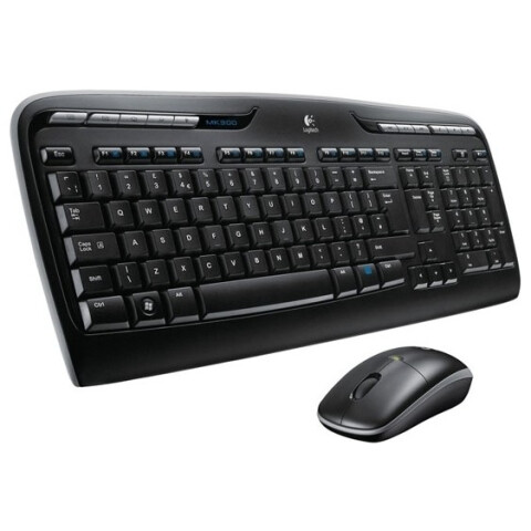 Клавиатура + мышь Logitech Wireless Combo MK330 Black (920-003995)