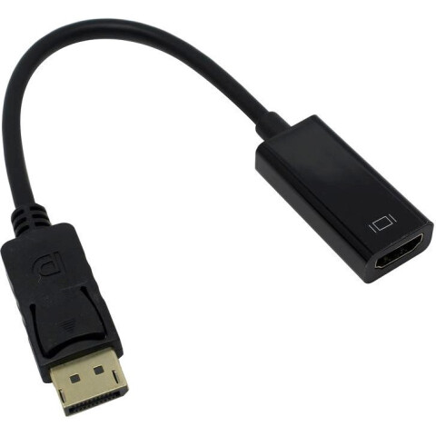 Переходник DisplayPort (M) - HDMI (F), 0.2м, Exegate EX-DPM-HDMIF-0.2