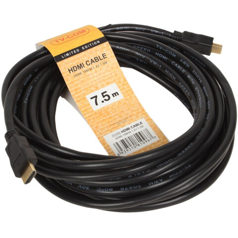 Кабель HDMI - HDMI, 7.5м, TV-COM CG150S-7.5M