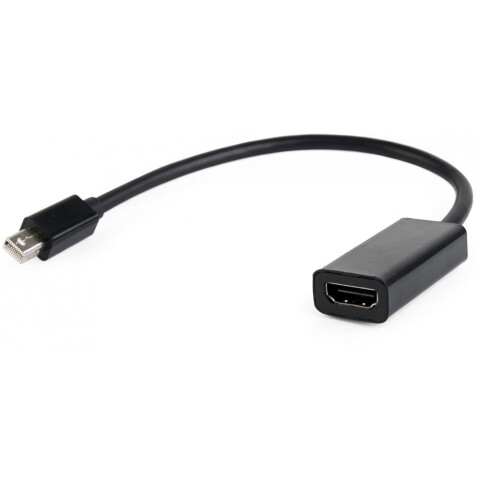 Переходник Mini DisplayPort - HDMI, 0.15м, Gembird A-mDPM-HDMIF-02