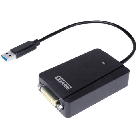 Переходник USB 3.0 (M) - DVI (F), ST-Lab U-1500