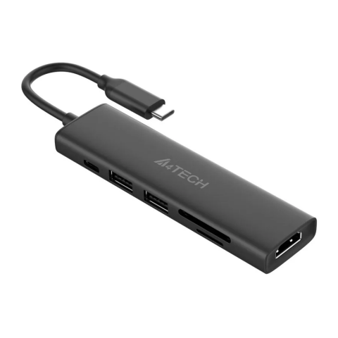 USB-концентратор A4Tech DST-60C Grey